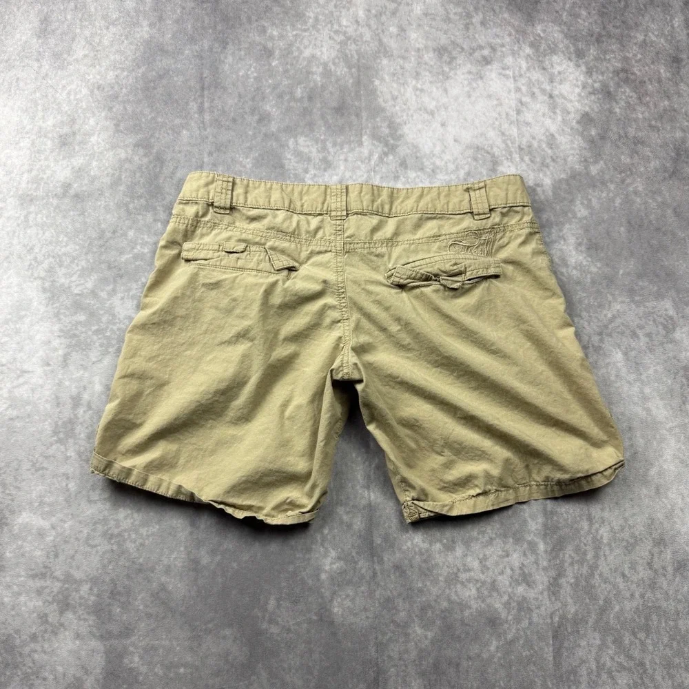 ONeill Womens Khaki Ripstop Cotton Utility Shorts Tan Size 3